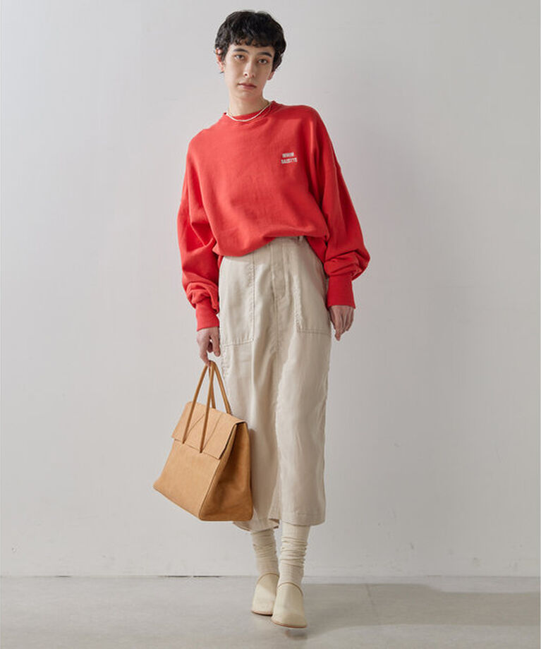  「【WEB限定カラーあり】ロゴ刺繍ウラケプルオーバー」|Tシャツ・カットソー|