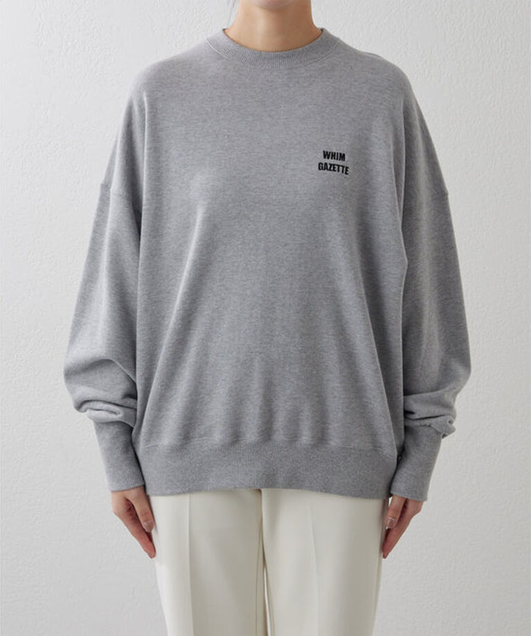  「【WEB限定カラーあり】ロゴ刺繍ウラケプルオーバー」|Tシャツ・カットソー|