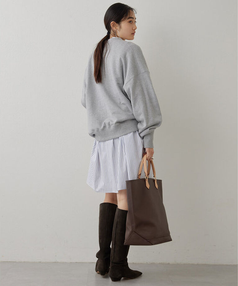  「【WEB限定カラーあり】ロゴ刺繍ウラケプルオーバー」|Tシャツ・カットソー|