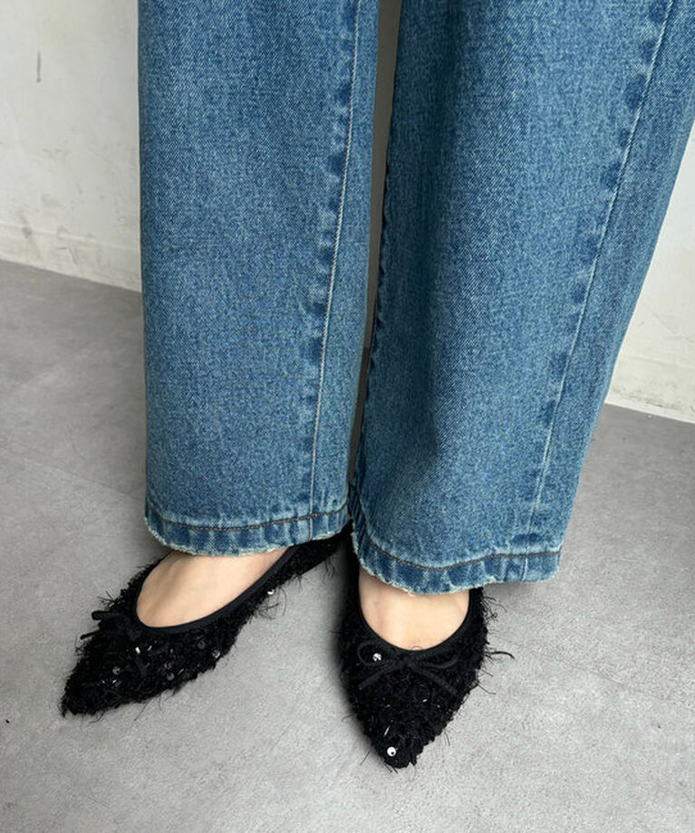  「ポインテッドバレエシューズ」|ロングブーツ|