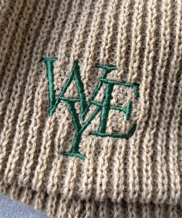  「ロゴ刺繍ニット帽」|ハット|