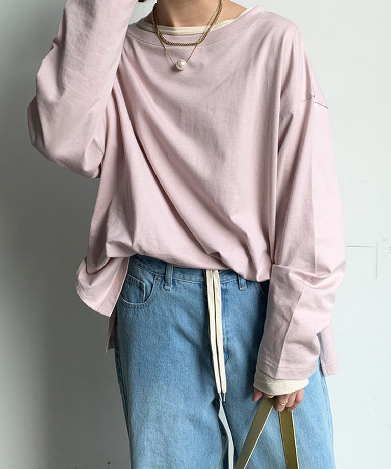  「【SAKURA @___saku14_ 企画】BIGロンTEE」|Tシャツ・カットソー|
