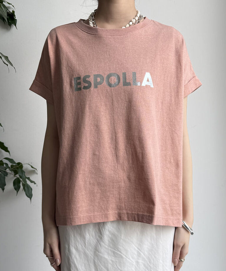  「【WEB限定】 箔プリントロールアップTEE」|Tシャツ・カットソー|