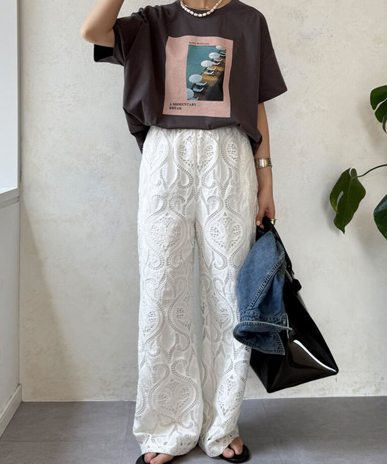  「ワイドフォトTEE」|Tシャツ・カットソー|