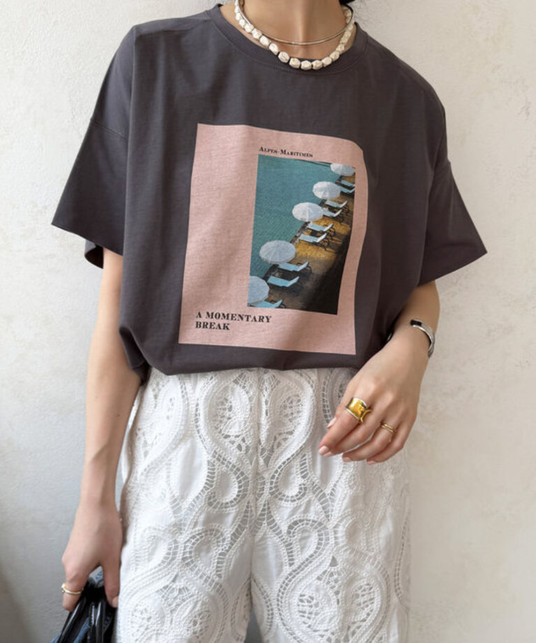  「ワイドフォトTEE」|Tシャツ・カットソー|