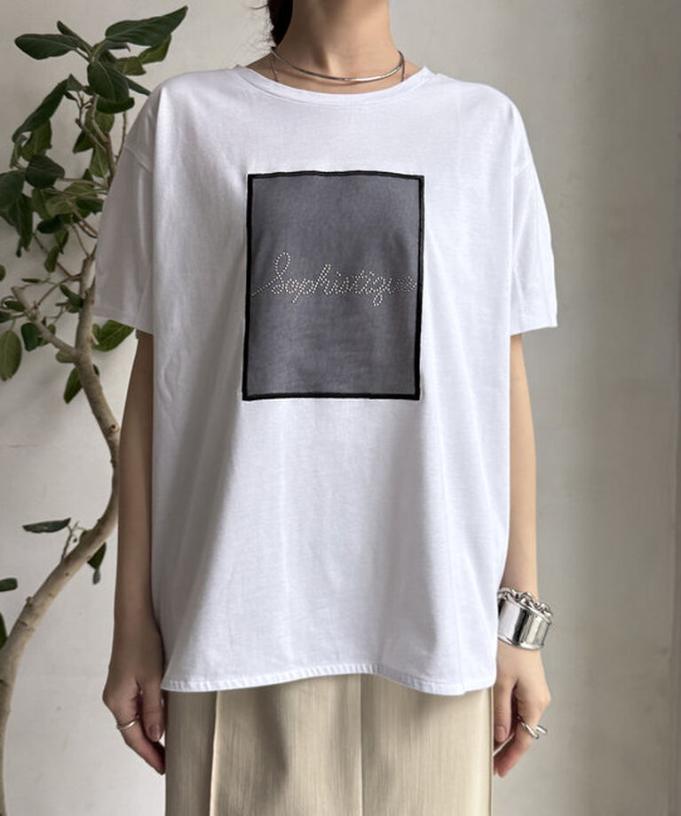  「【WEB限定】ホットフィックスロゴプルオーバー」|Tシャツ・カットソー|