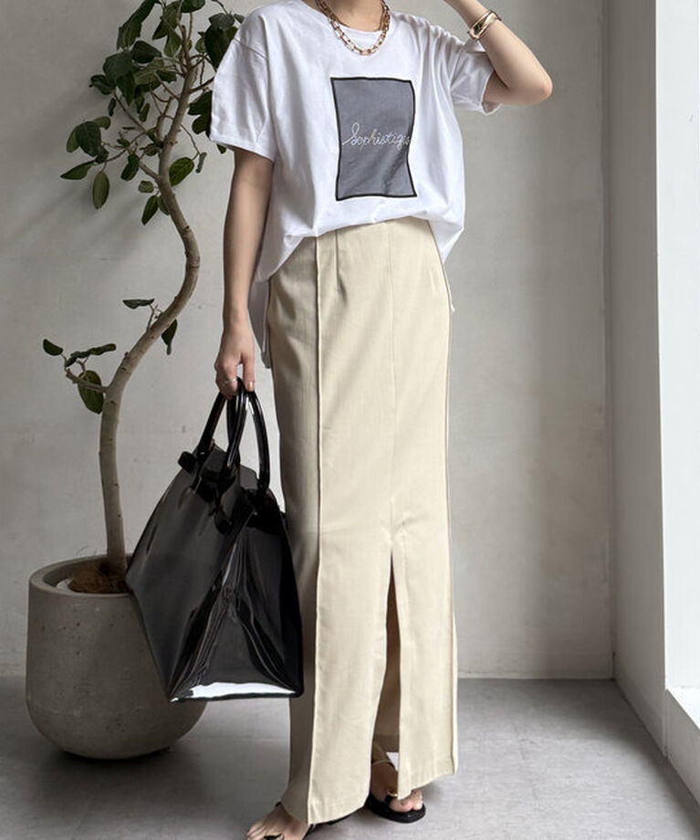  「【WEB限定】ホットフィックスロゴプルオーバー」|Tシャツ・カットソー|
