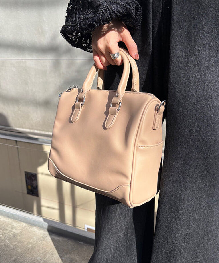  「【新色追加/ショルダー取り外し可/4色展開/WEB限定カラー】ボストンBAG」|トートバッグ|