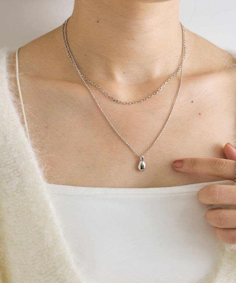 「【１つで華やか】レイヤードワントップネックレス」|ネックレス|