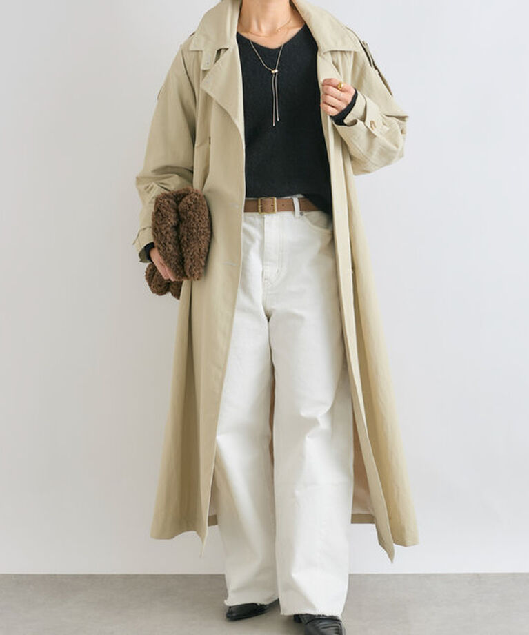  「【MONN.:.(モン)】neat wide DENIM」|デニム|