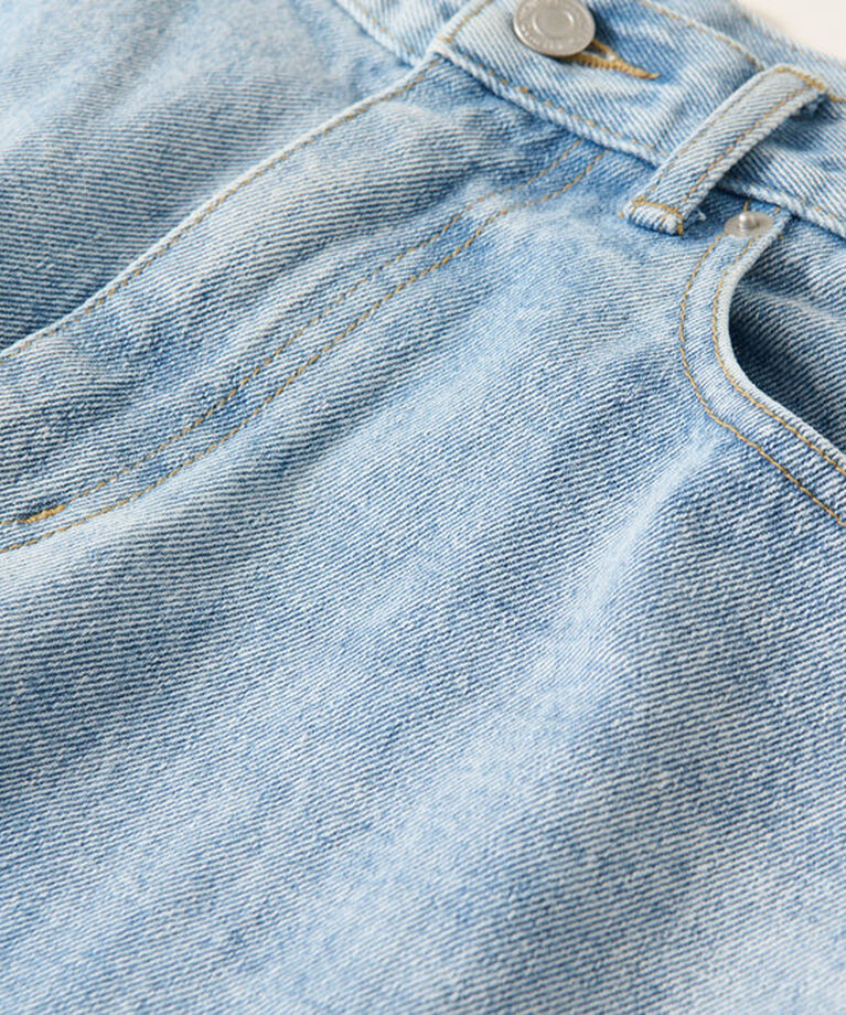  「【MONN.:.(モン)】neat wide DENIM」|デニム|