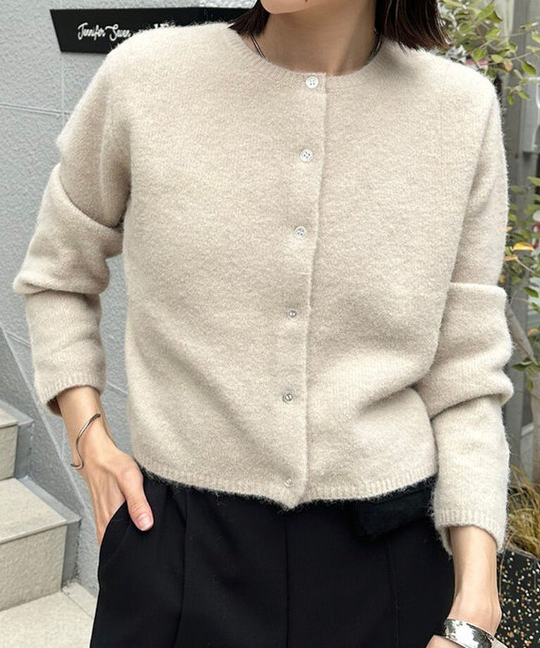  「【レイヤードスタイルも◎】PARIS刺繍カーディガン」|カーディガン|