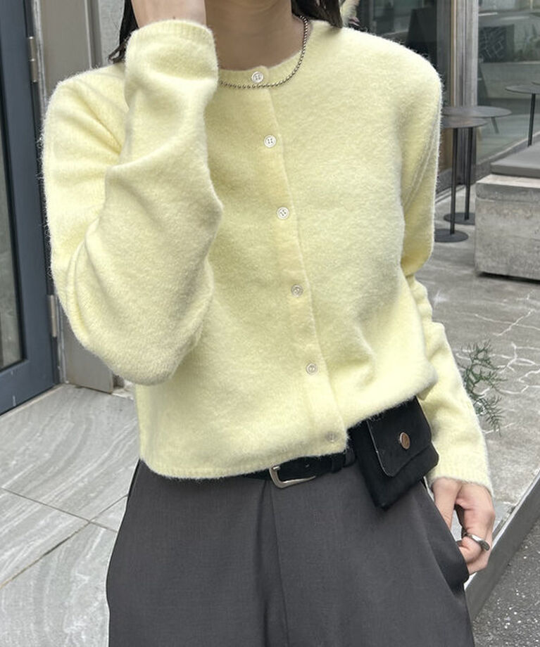  「【レイヤードスタイルも◎】PARIS刺繍カーディガン」|カーディガン|