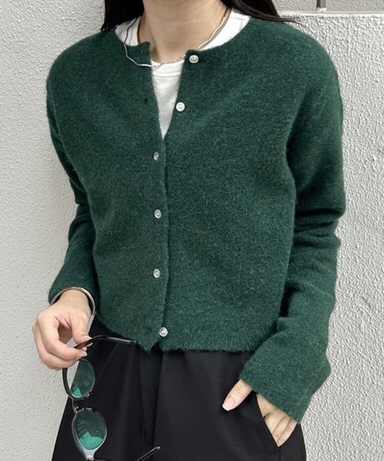 「【レイヤードスタイルも◎】PARIS刺繍カーディガン」|カーディガン|