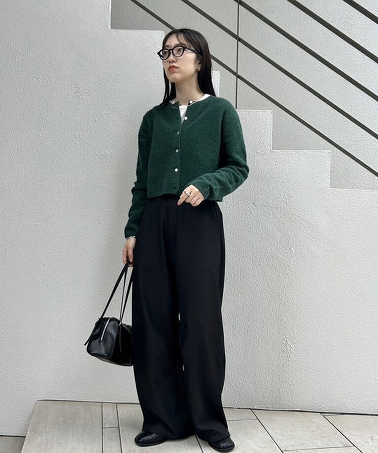  「【レイヤードスタイルも◎】PARIS刺繍カーディガン」|カーディガン|