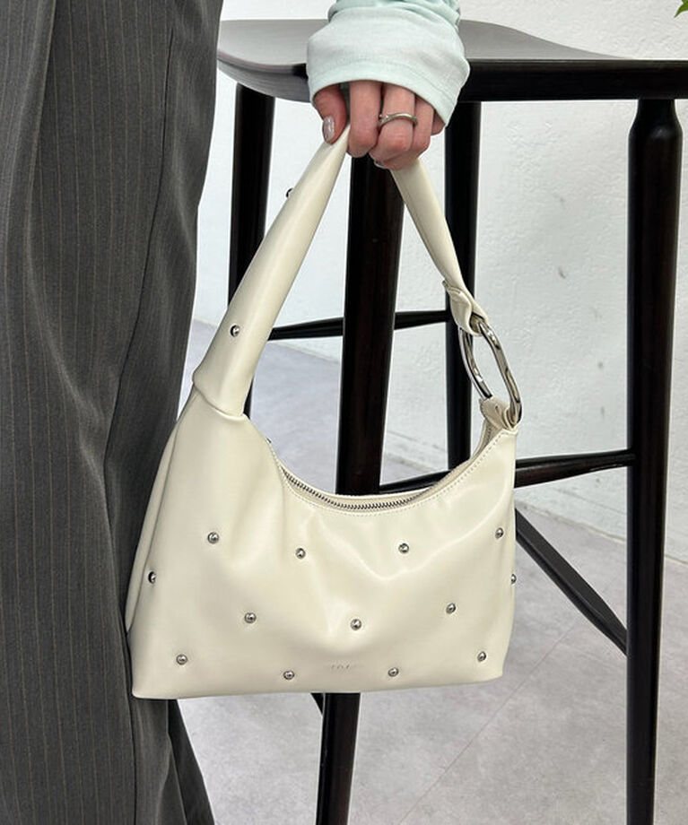  「loti スタッズホーボーBAG」|トートバッグ|