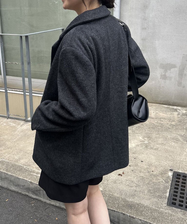  「【サイズ展開あり】シャギーウールジャケット」|テーラードジャケット|