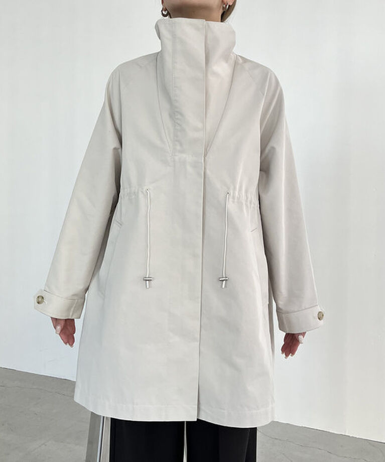  「【サイズ展開あり】ドロストスタンドコート」|その他|