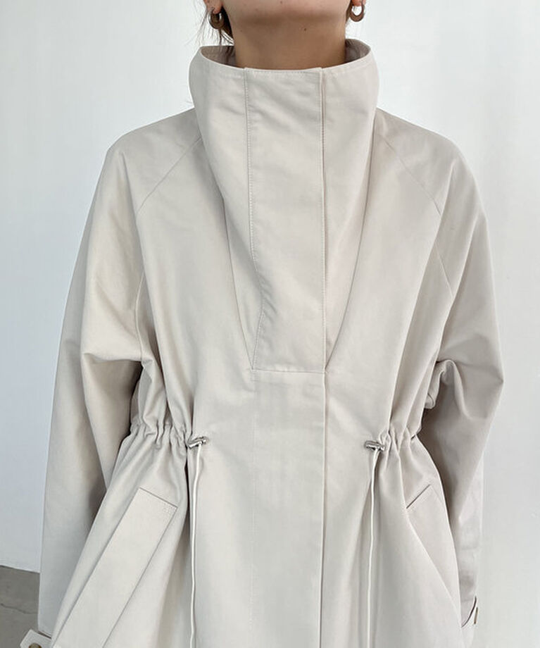  「【サイズ展開あり】ドロストスタンドコート」|その他|