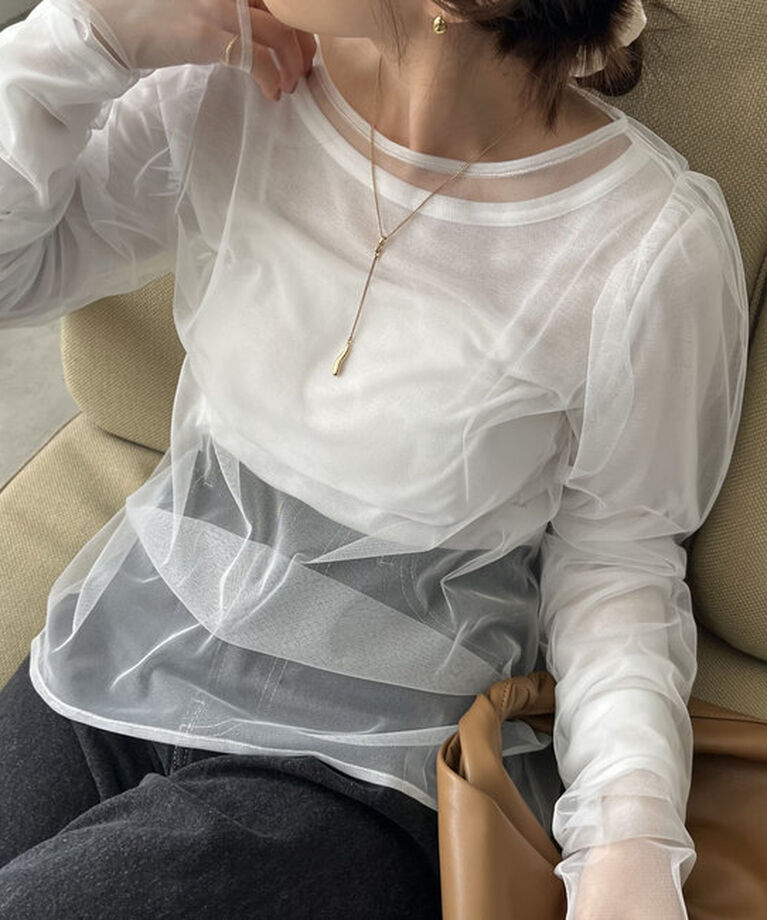  「2SETチュールロンT」|Tシャツ・カットソー|