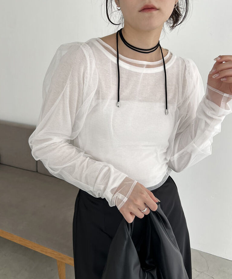  「2SETチュールロンT」|Tシャツ・カットソー|