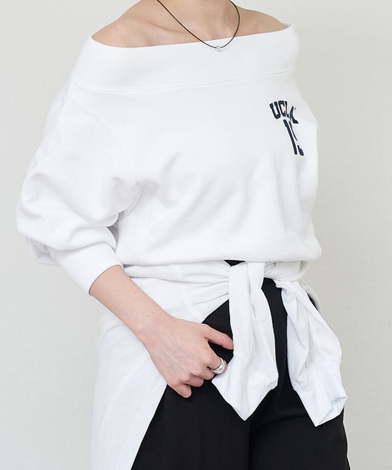  「《大人気》【GOOD ROCK SPEED】college オフショルスウェット」|Tシャツ・カットソー|