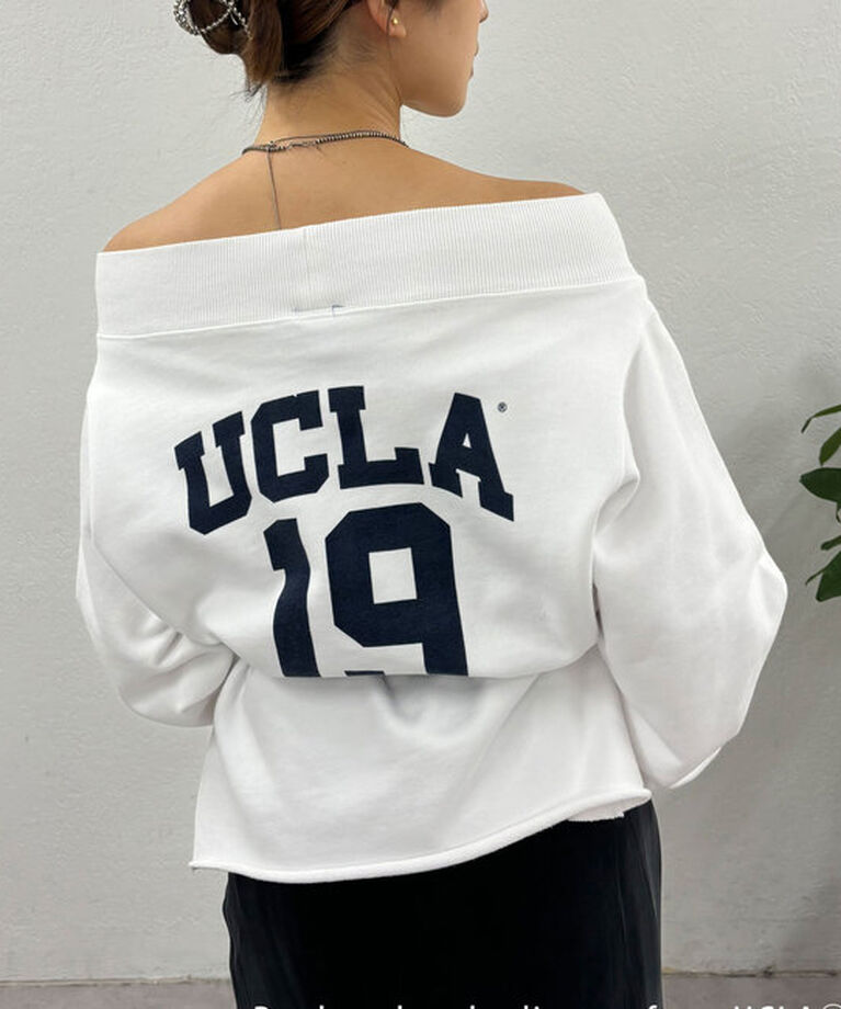  「《大人気》【GOOD ROCK SPEED】college オフショルスウェット」|Tシャツ・カットソー|