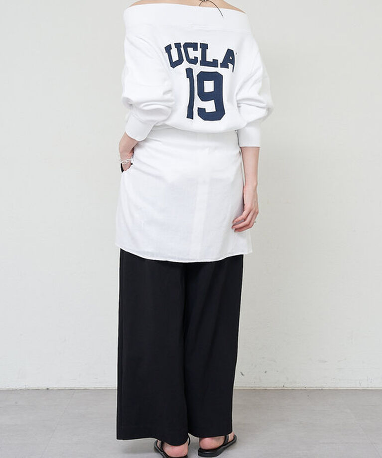  「《大人気》【GOOD ROCK SPEED】college オフショルスウェット」|Tシャツ・カットソー|