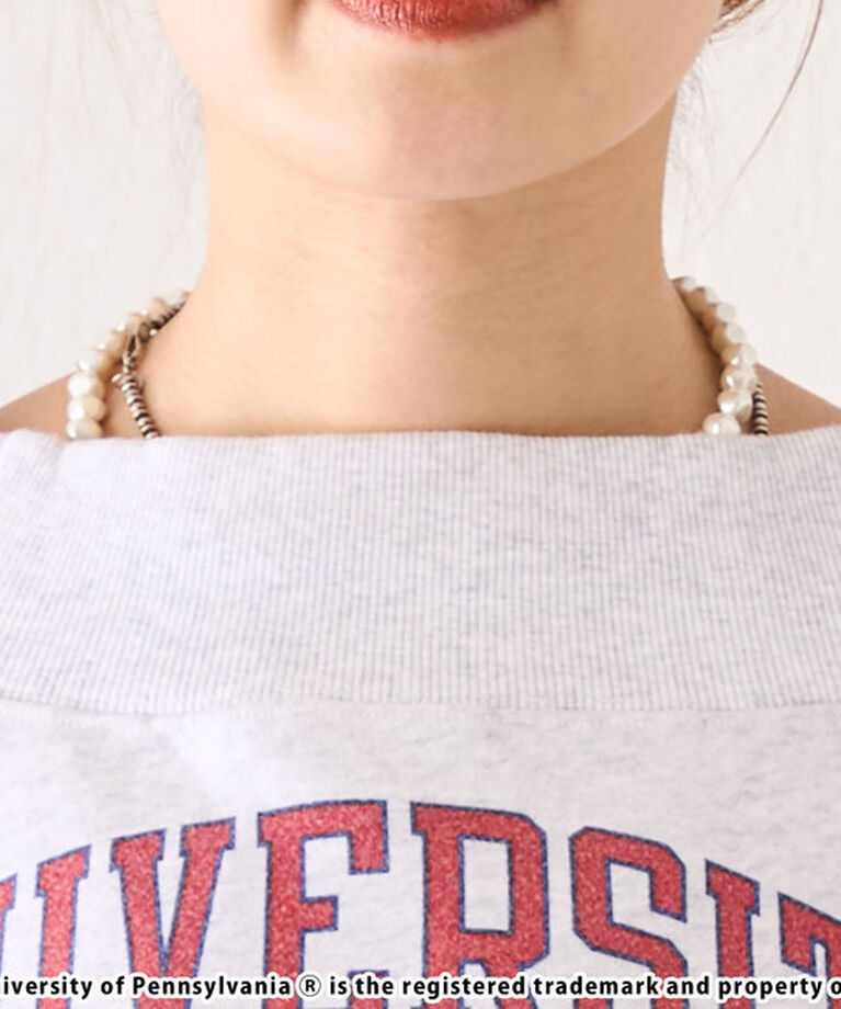  「《大人気》【GOOD ROCK SPEED】college オフショルスウェット」|Tシャツ・カットソー|