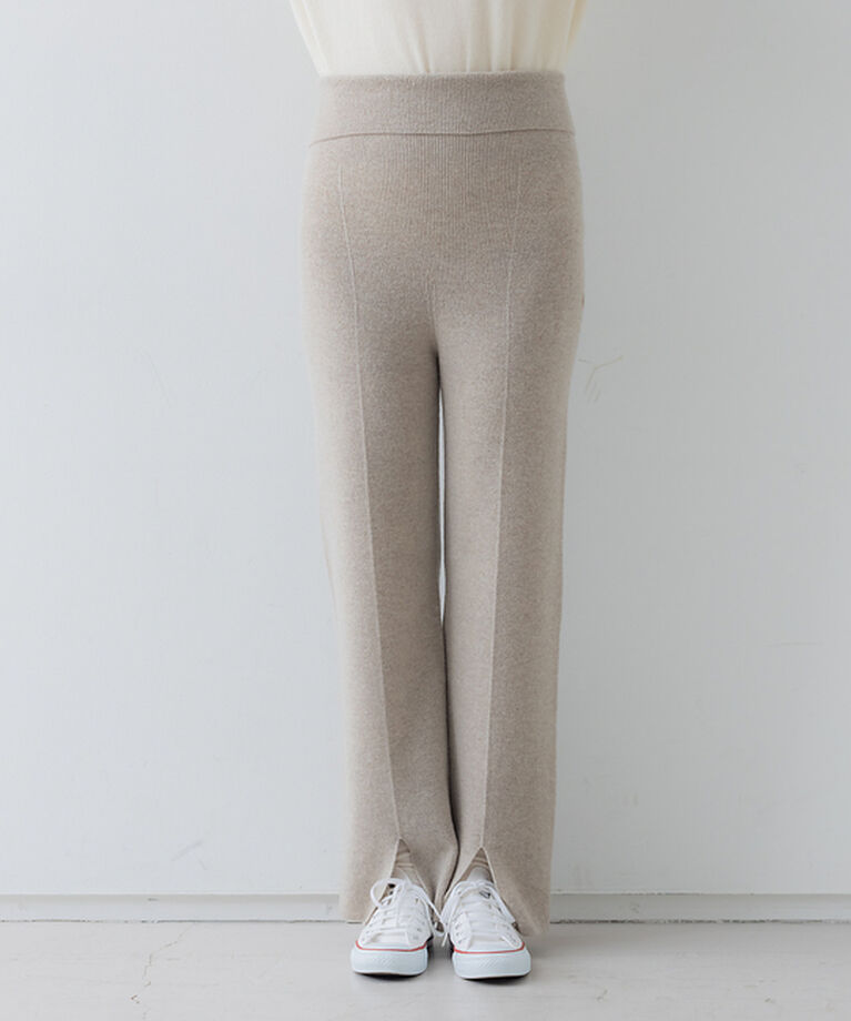 collex「【セットアップ対応】ファインウールニットパンツ」|ニット・セーター|