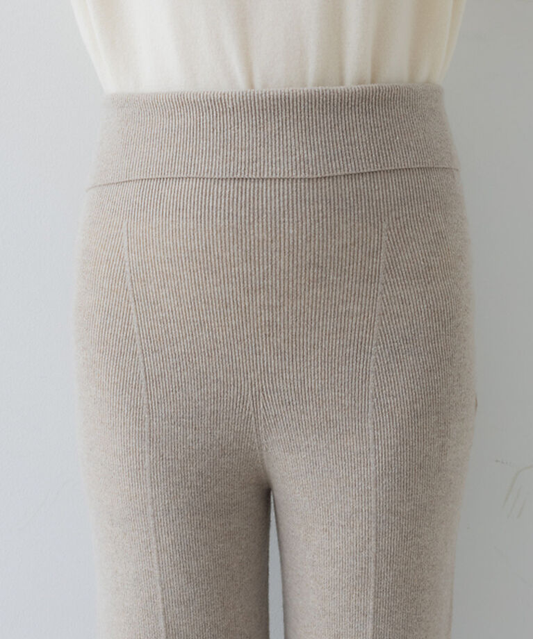 collex「【セットアップ対応】ファインウールニットパンツ」|ニット・セーター|