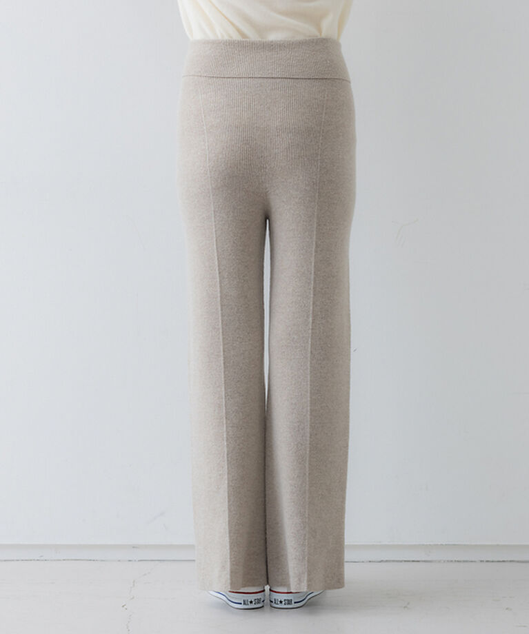 collex「【セットアップ対応】ファインウールニットパンツ」|ニット・セーター|