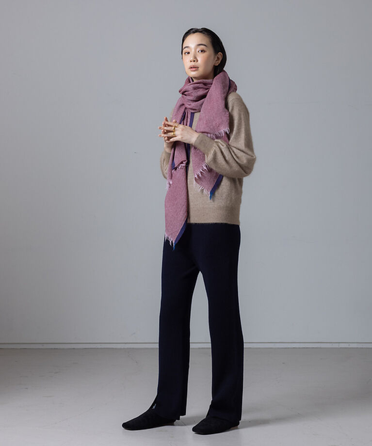 collex「【セットアップ対応】ファインウールニットパンツ」|ニット・セーター|