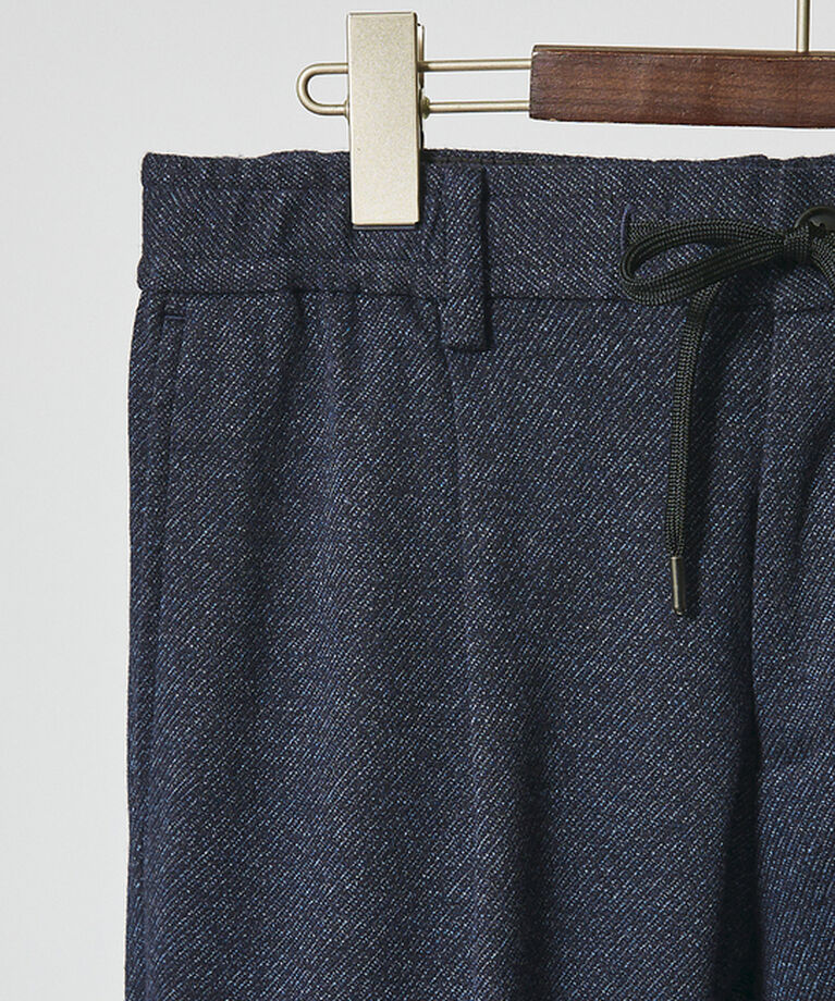 ABAHOUSE「【セットアップ対応/FLEX PANTS】ムリネ ジャージ パンツ」|スラックス|