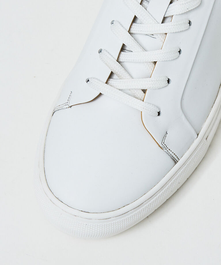 alfredoBANNISTER「【SHOO IN SHOE】究極のベーシック オールレザースニーカー」|スニーカー|
