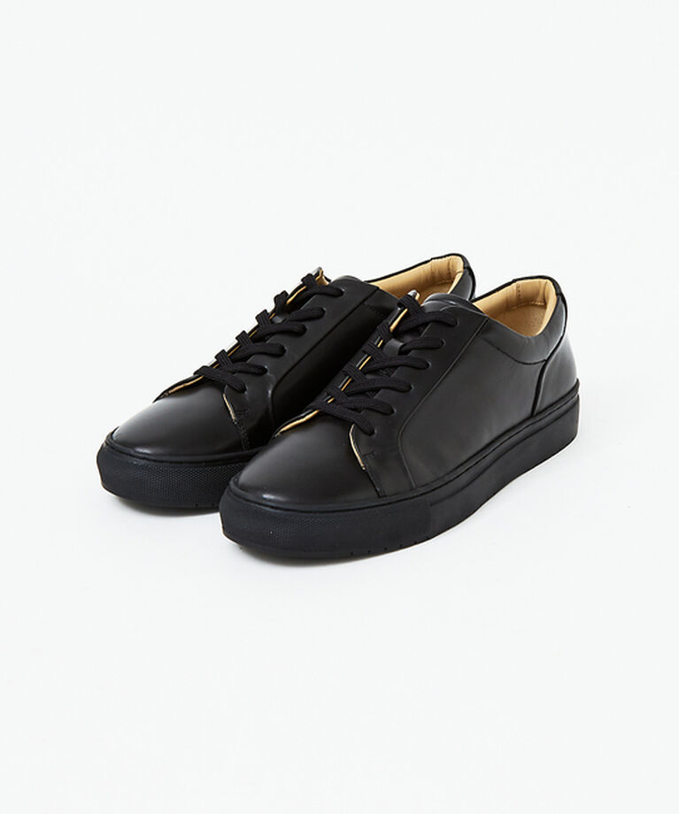 alfredoBANNISTER「【SHOO IN SHOE】究極のベーシック オールレザースニーカー」|スニーカー|