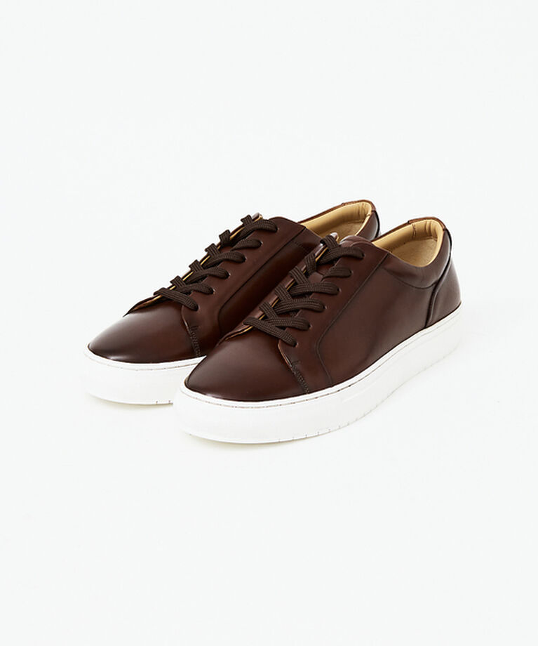 alfredoBANNISTER「【SHOO IN SHOE】究極のベーシック オールレザースニーカー」|スニーカー|
