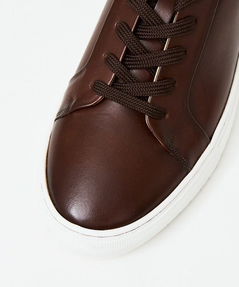 alfredoBANNISTER「【SHOO IN SHOE】究極のベーシック オールレザースニーカー」|スニーカー|