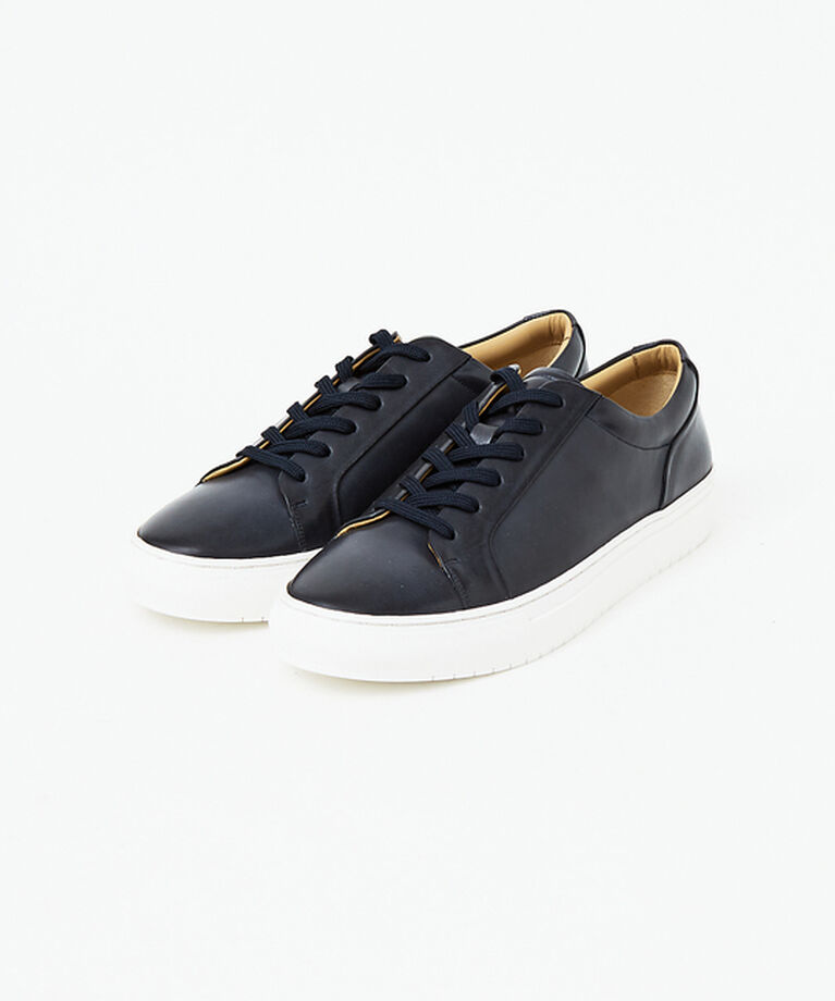alfredoBANNISTER「【SHOO IN SHOE】究極のベーシック オールレザースニーカー」|スニーカー|