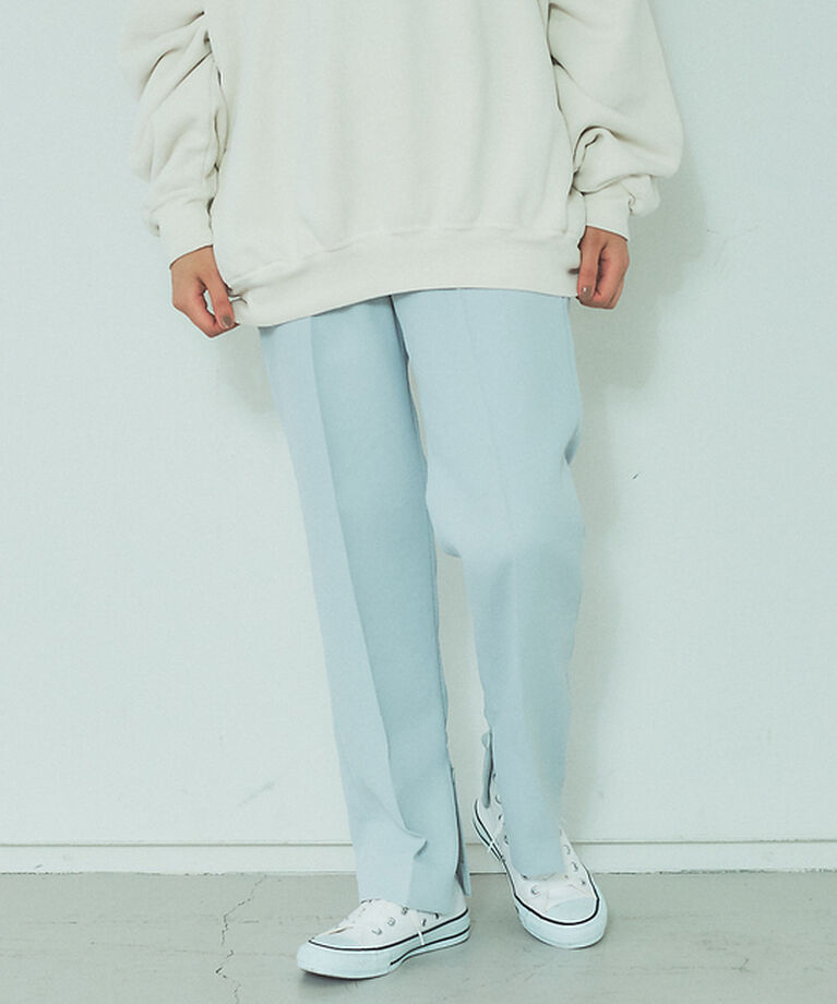 Rouge vif「【セットアップ対応】ツィルテーパードパンツ」|その他|サックスブルー
