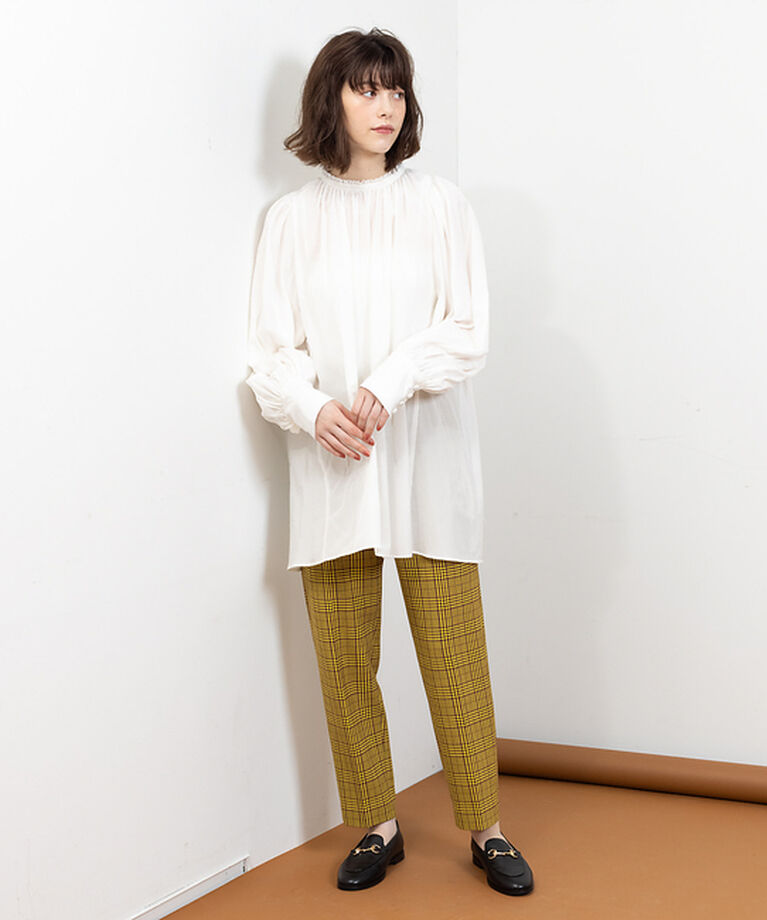 Rouge vif「チェックテーパードパンツ」|その他|