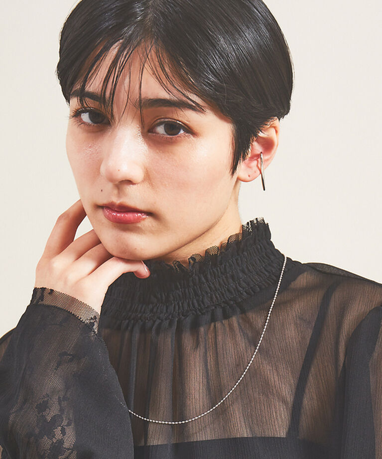 Rouge vif「【MARIHA】lnnocent Light オーバルイヤーカフS」|イヤリング|