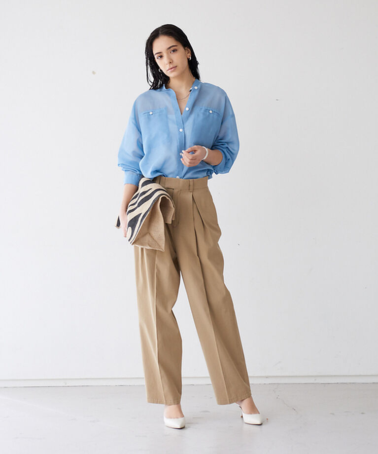 Rouge vif「コットンツィストドライタックパンツ」|その他|