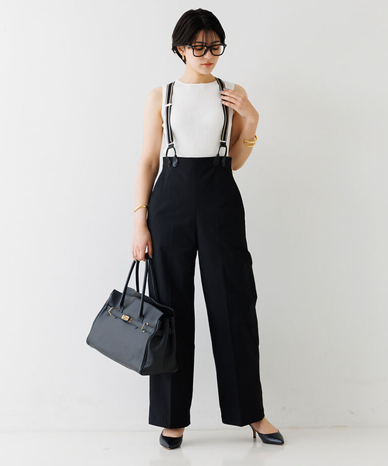 Rouge vif「サスペンダー付き2WAYワイドパンツ」|その他|