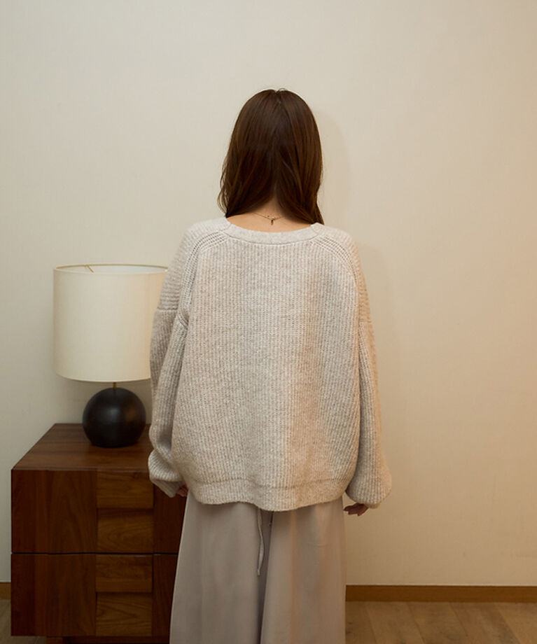Rouge vif「【一部店舗限定】【2点セット】Vネックニット×キャミワンピセット」|ワンピース|