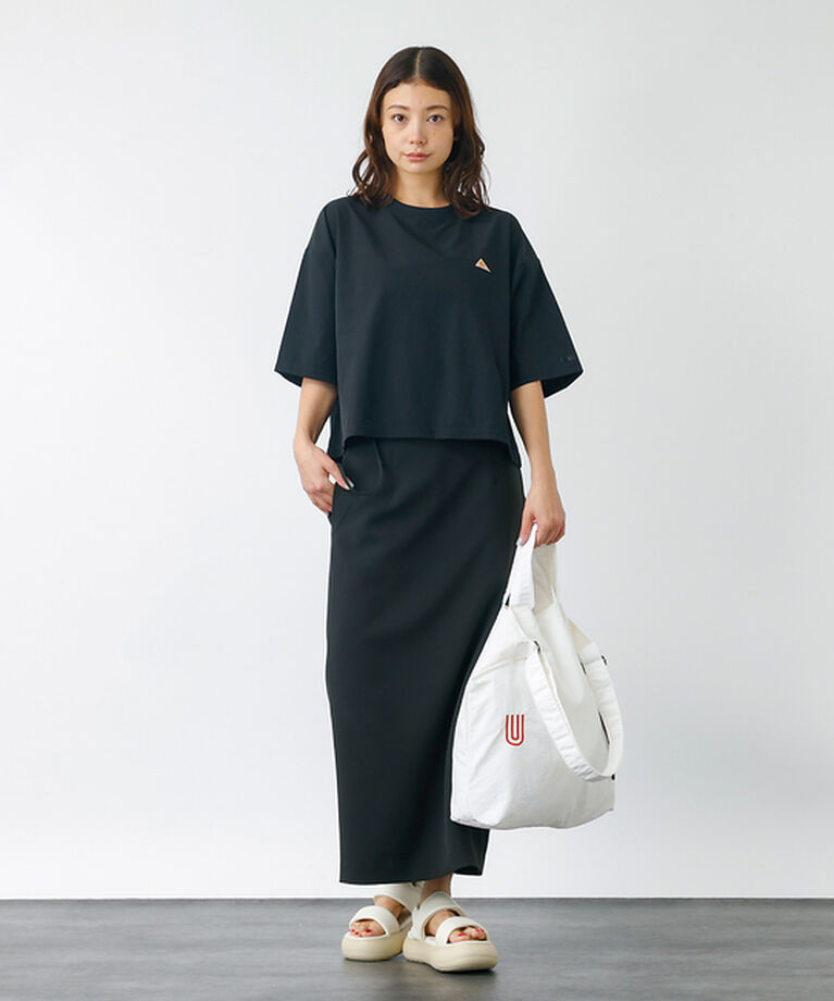 Rouge vif「【KELTY/ケルティー】ラッシュコンフォートクロップドTシャツ　五分丈/速乾/」|Tシャツ・カットソー|