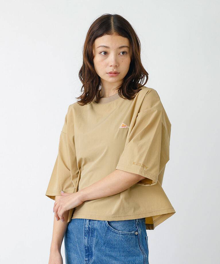 Rouge vif「【KELTY/ケルティー】ラッシュコンフォートクロップドTシャツ　五分丈/速乾/」|Tシャツ・カットソー|