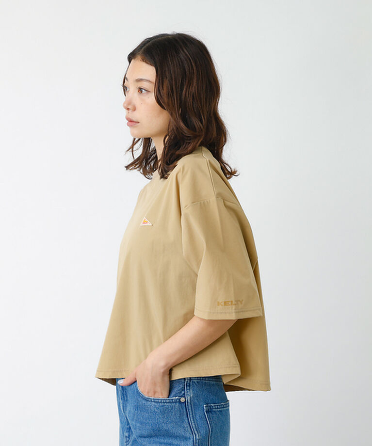 Rouge vif「【KELTY/ケルティー】ラッシュコンフォートクロップドTシャツ　五分丈/速乾/」|Tシャツ・カットソー|