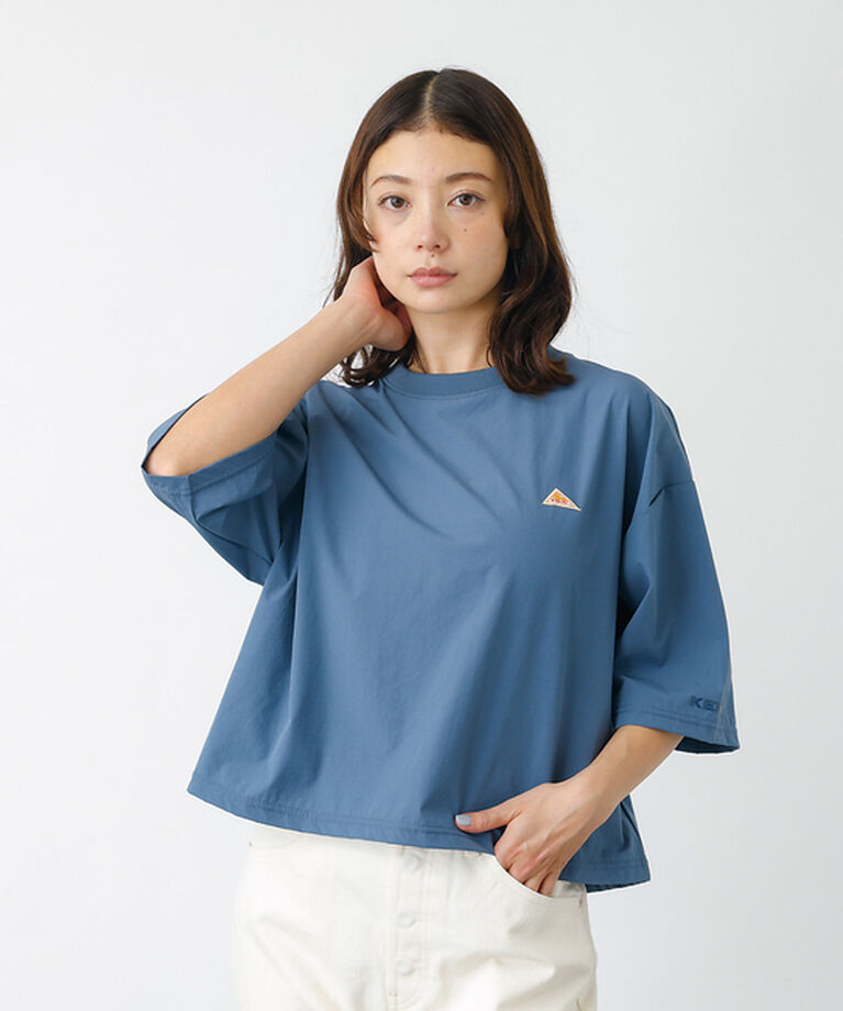 Rouge vif「【KELTY/ケルティー】ラッシュコンフォートクロップドTシャツ　五分丈/速乾/」|Tシャツ・カットソー|