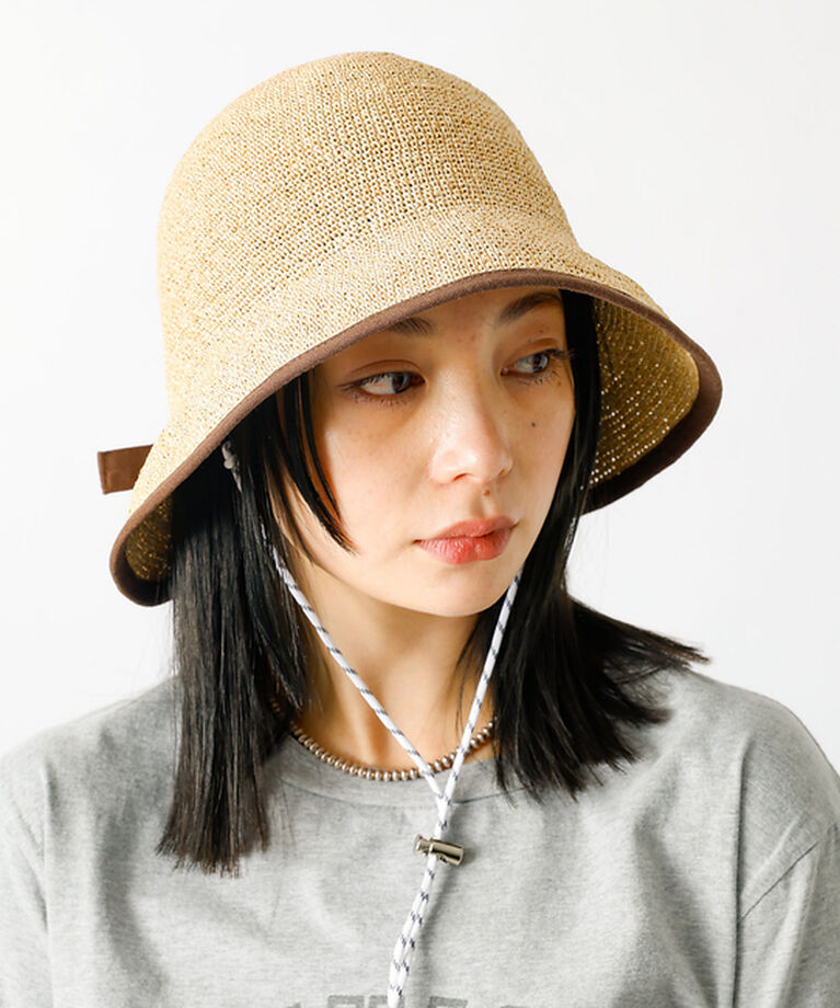 Rouge vif「【Ruben/ルーベン】パイピングラインハット【WEB限定】」|その他|ベージュ